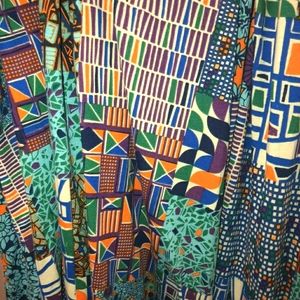 Lularoe Madison Geometric Skirt w/ pocket 3XL NWOT
